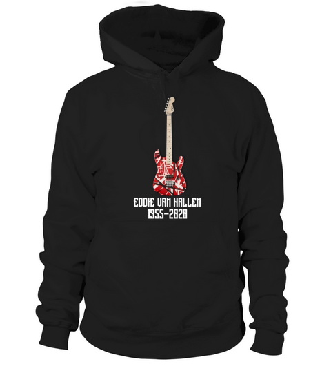 Eddie Van Halen Guitar Vintage Hoodie Unisex
