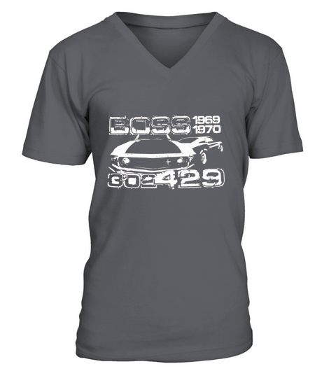 1969 1970 Mustangs V-Neck T-shirt