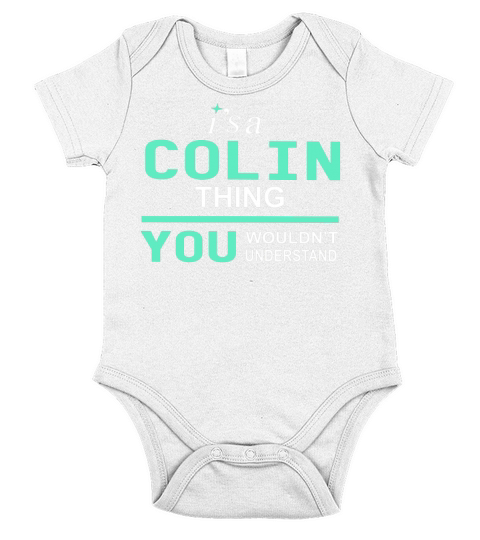 Colin Thing - TeeForColin Short Sleeve Baby One-Piece