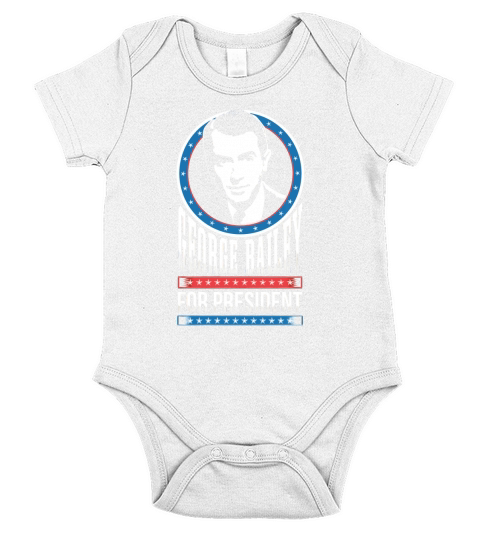 GEORGE BAILEY Short Sleeve Baby One-Piece