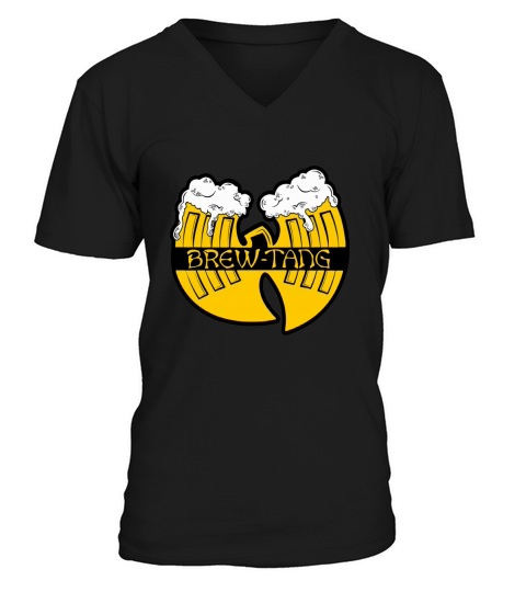 Wu Tang Brew Tang V-Neck T-shirt