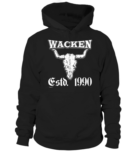 Wacken Open Air Estd 1990 Hoodie Unisex