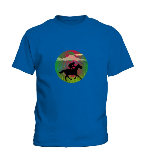 Horse retro(7) Kids T-Shirt