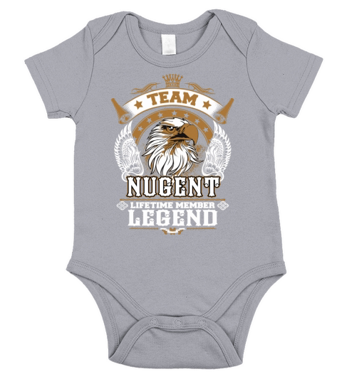 NUGENT TEAM LEGEND, NUGENT TSHIRT Short Sleeve Baby One-Piece