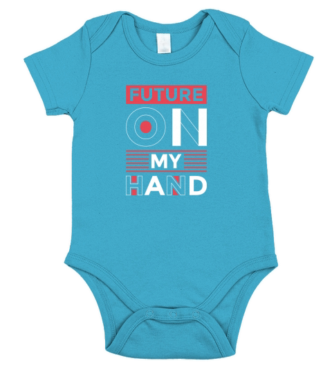Future on my hand Short Sleeve Baby One-Piece