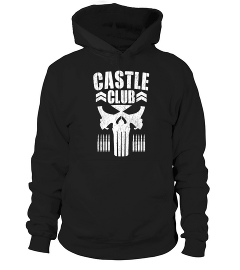 castle club punisher inspired design with wrestlin Hoodie Unisex