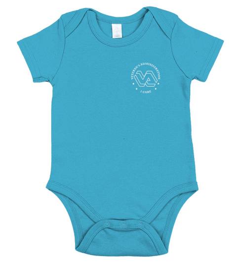 DEPARTMENT OF VETERANS AFFAIRS I CARE Short Sleeve Baby One-Piece