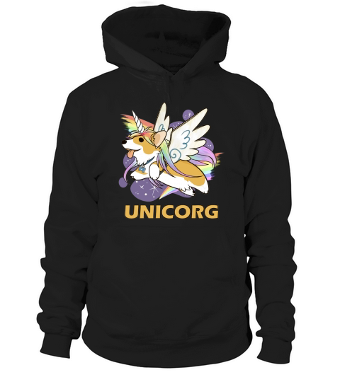 UNICORG FUNNY UNICORN CORGI Hoodie Unisex
