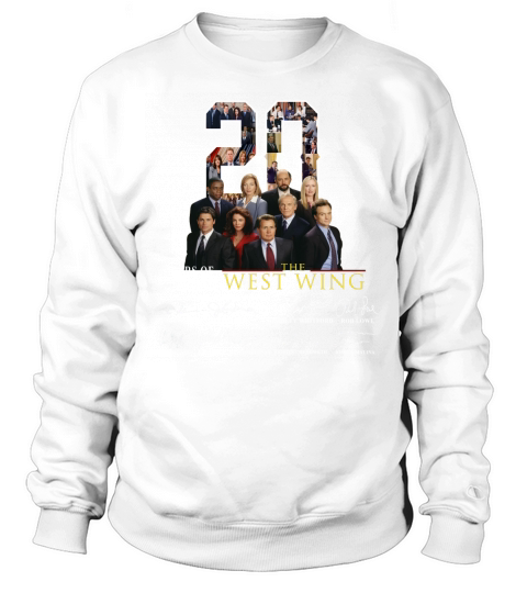 20 Years Of 2000 2020 The West Wing Thank You For The Memories shirt Sweatshirt Unisex