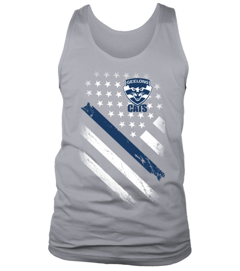 Geelong Cats flag Tank Top Unisex