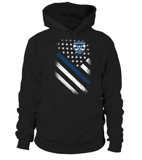 Geelong Cats flag Hoodie Unisex