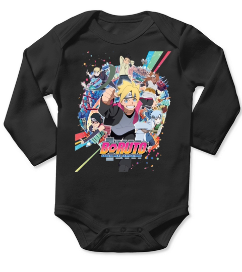 shirt Naruto-Boruto Long Sleeve Baby One-Piece