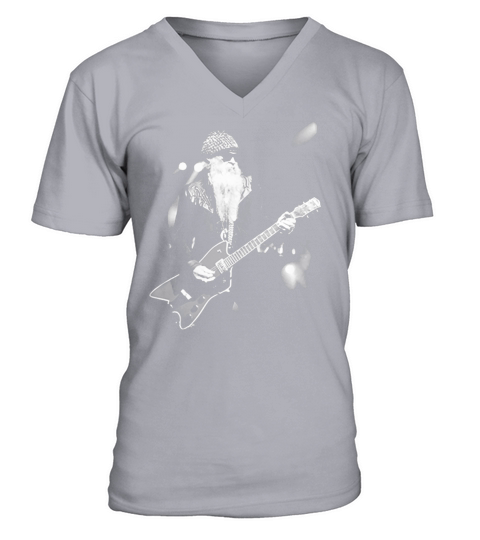 Billy Gibbons Fan V-Neck T-shirt