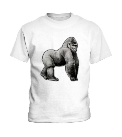 silver back gorilla Kids T-Shirt