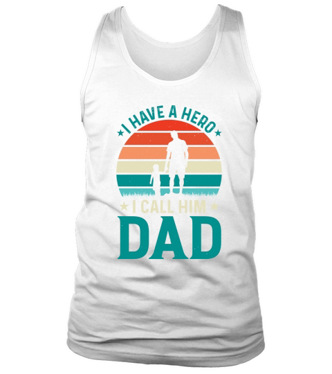 Retro Vintage Fathers Day T Shirt Design Tank Top Unisex
