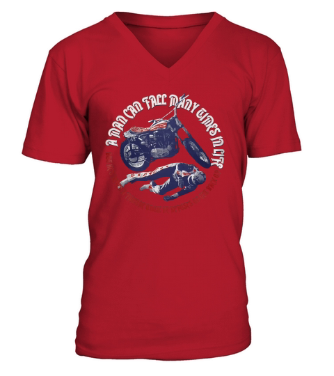 Evel Knievel - Quotes V-Neck T-shirt
