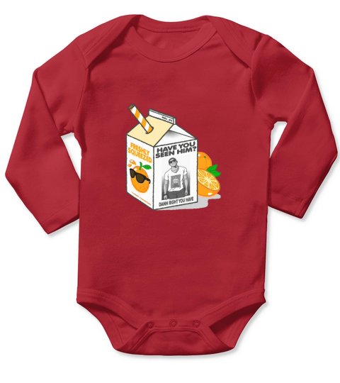 orange cassidy have you seen him Long Sleeve Baby One-Piece
