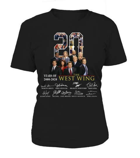 20 Years Of 2000 2020 The West Wing Thank You For The Memories shirt Women's T-Shirt