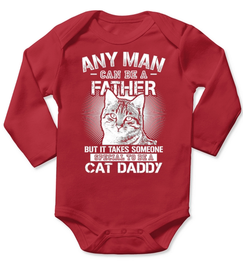 CAT-DADDY Long Sleeve Baby One-Piece