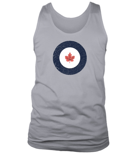 Vintage Look WW2 Royal Canadian Air Force Roundel - Hat Tank Top Unisex