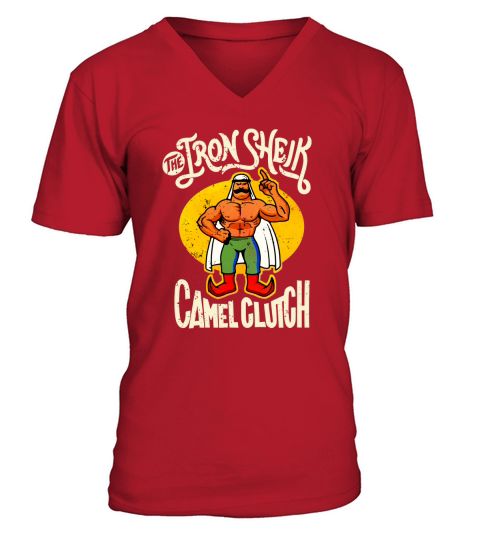 Iron Sheik Camel Clutch shirt V-Neck T-shirt