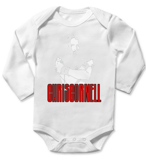 Chris Cornell Tshirt Long Sleeve Baby One-Piece