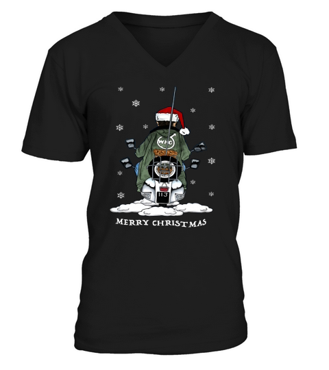 Jimmy Quadrophenia Merry Christmas V-Neck T-shirt
