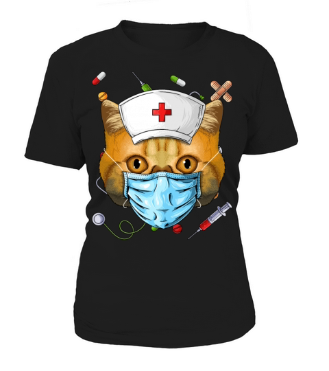 Exotic Shorthair Nurse RN Funny ER Nursing School Women's T-Shirt