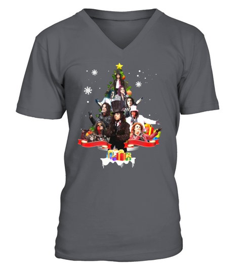 Alice Cooper Christmas Tree shirt V-Neck T-shirt