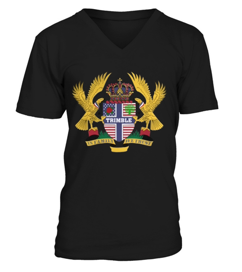 Trimble Family Crest For American People - Trimble Family T-Shirt, Hoodie, Sweatshirt V-Neck T-shirt