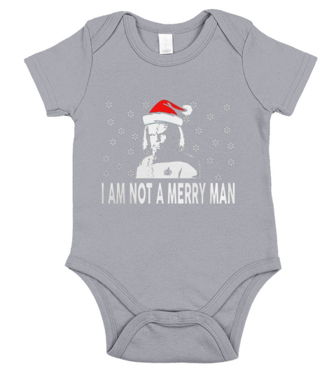 I Am Not A Merry Man Short Sleeve Baby One-Piece