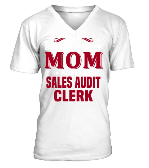 Sales Audit Clerk V-Neck T-shirt