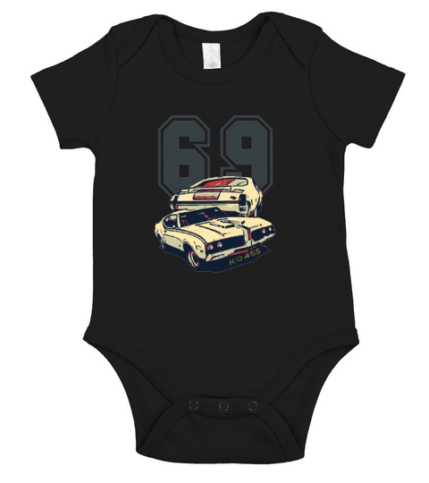 1969 Hurst Olds Short Sleeve Baby One-Piece