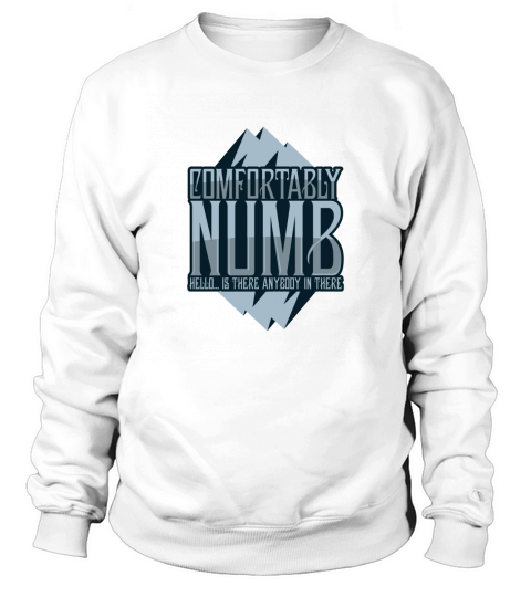 comfortably numb blue mountains Sweatshirt Unisex