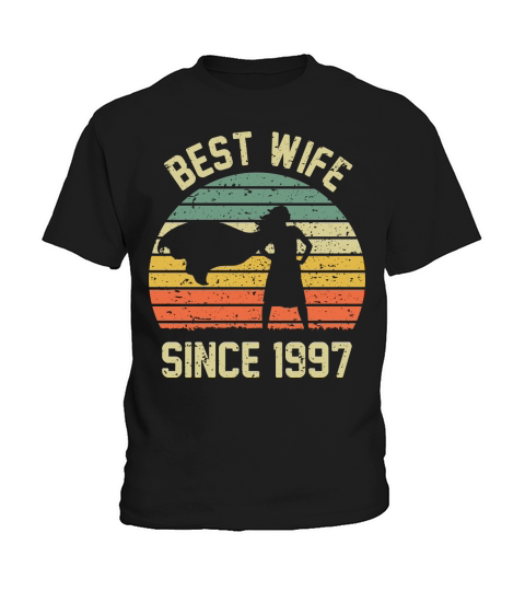 Wedding Anniversary Best Wife SINCE 1997 Kids T-Shirt