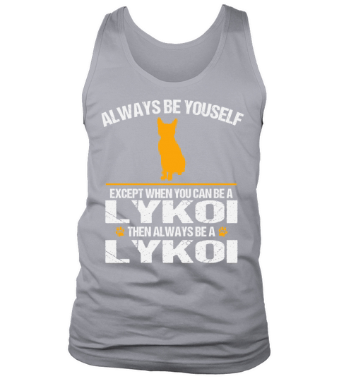 Funny Lykoi cat Always Be Yourself Tank Top Unisex