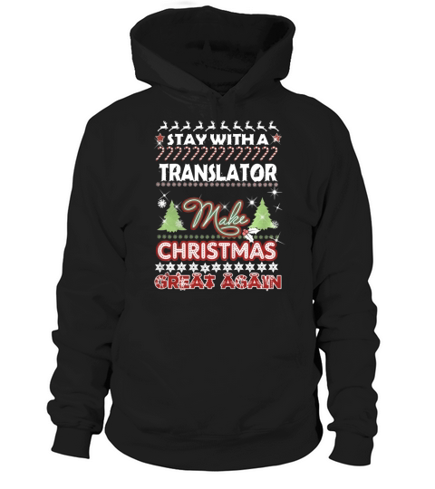 TRANSLATOR Christmas Hoodie Unisex