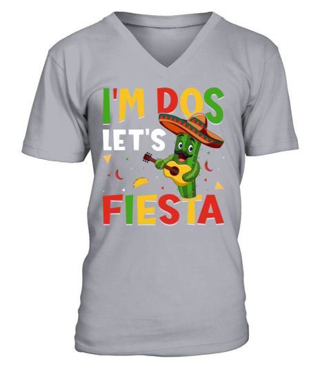 Im dos lets Cinco De V-Neck T-shirt