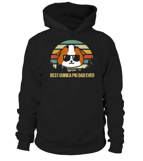 Vintage Best Guinea Pig Dad Ever Father Grandpa Shirt Hoodie Unisex