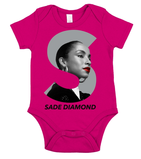 Sade Diamond Short Sleeve Baby One-Piece