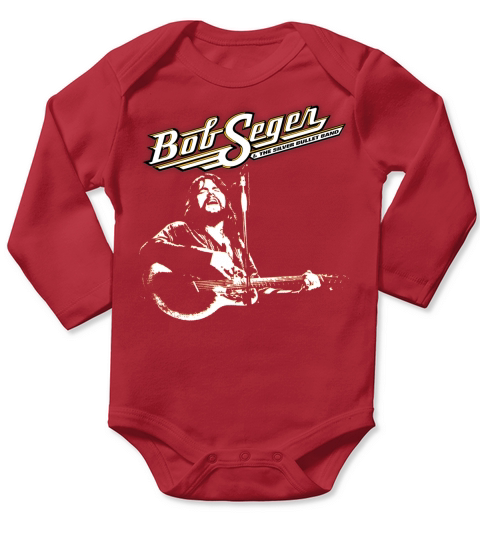 Bob Seger and The Silver Bullet Band Long Sleeve Baby One-Piece