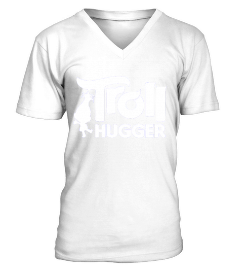 Troll Hugger V-Neck T-shirt