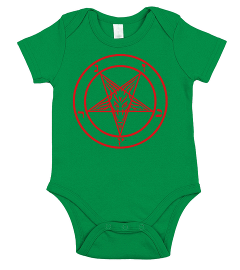 Pentagram T-Shirt Short Sleeve Baby One-Piece