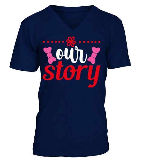 Wedding Our story V-Neck T-shirt