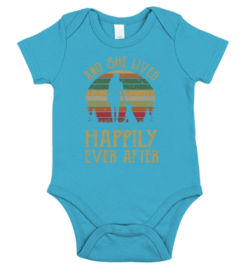 And She Lived Happily Ever After Short Sleeve Baby One-Piece