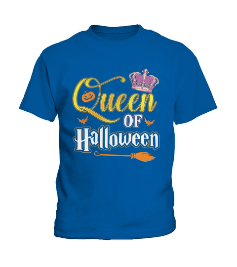 Queen of Halloween Shirt Kids T-Shirt