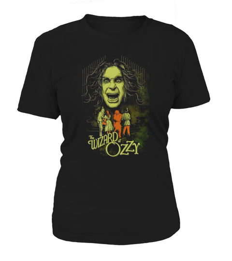 Ozzy Ozbourne The Wizard Parody Women's T-Shirt