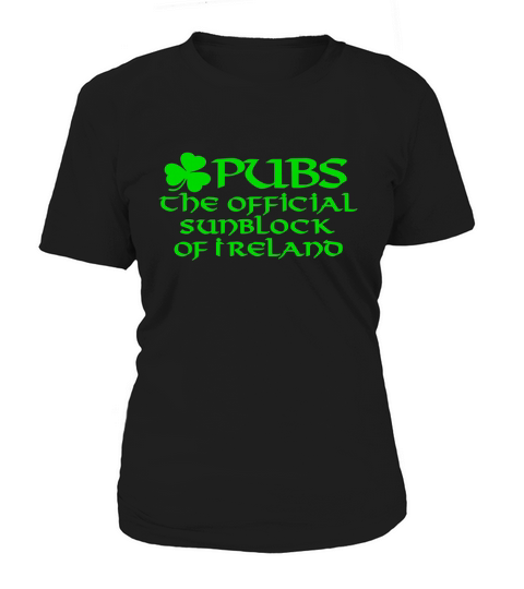 Pubs, the official sunblock of Ireland Women's T-Shirt