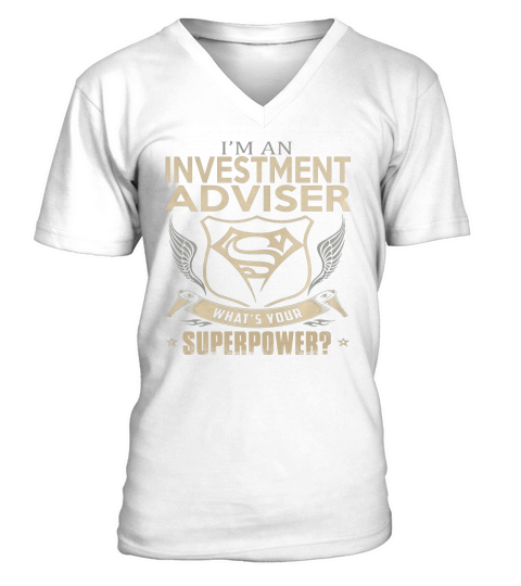 INVESTMENT ADVISER V-Neck T-shirt