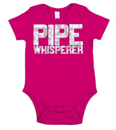 Pipe whisperer Short Sleeve Baby One-Piece